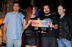 Tony Aguilar, Leire, Xavi San MartÃ'Â­n y Pablo Benegas Photo