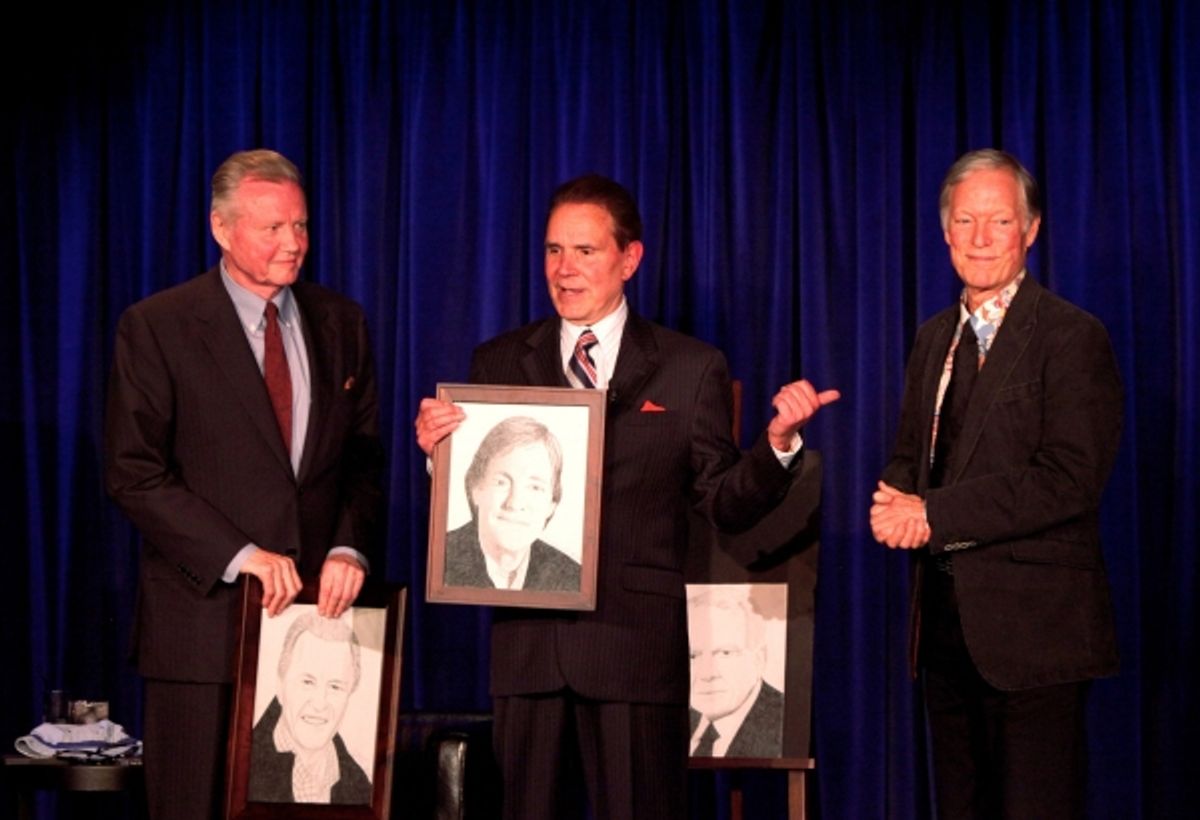 Jon Voight, Rich Little, and Richard Chamberlain at 