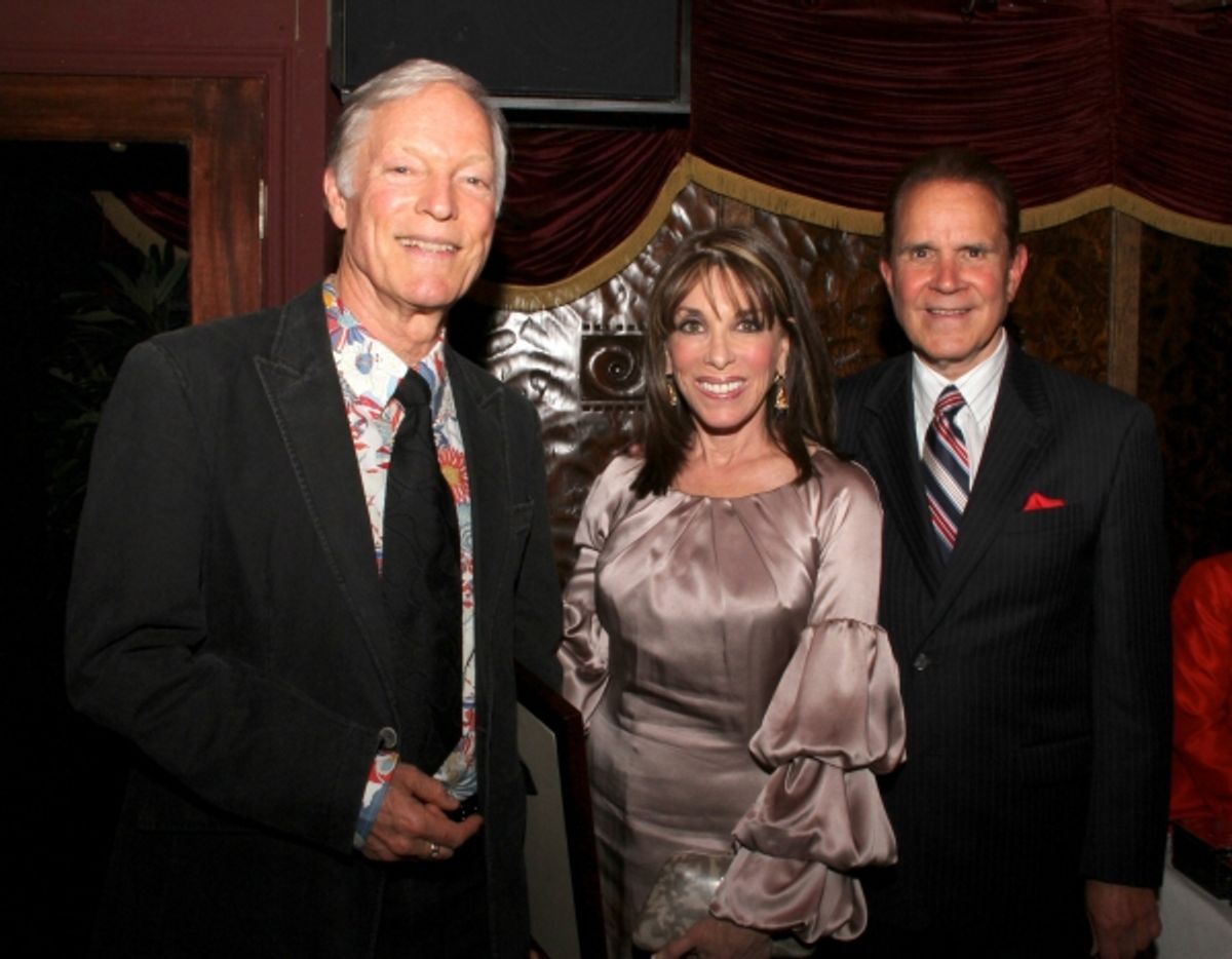 Richard Chamberlain, Kate Linder, and Rich Little at 