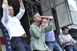 Brooks Ashmanskas, Ken Land, Sean Martin Hingston & Matthew Loehr @ BroadwayWorld Brooks Ashmanskas, Ken Land, Sean Martin Hingston & Matthew Loehr Photo