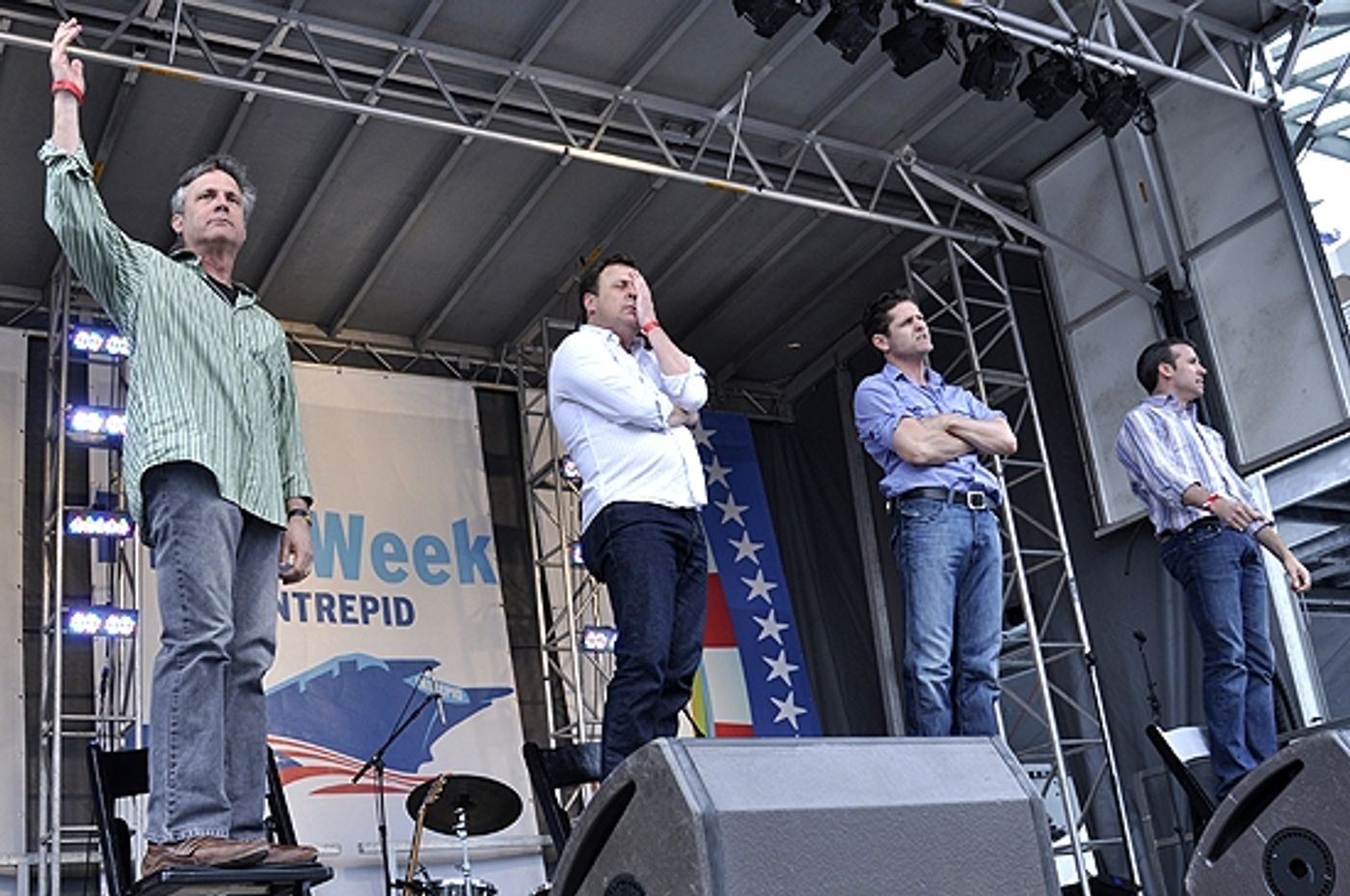 Photo Coverage: Broadway Stars Entertain Troops for Fleet Week!  Image