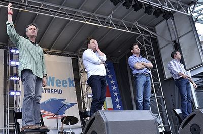 Ken Land, Brooks Ashmanskas, Sean Martin Hingston & Matthew Loehr Photo