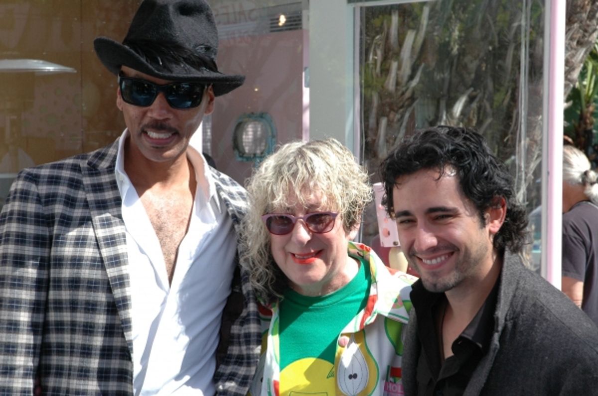 RuPaul, Allee Willis and John Lloyd Young at 