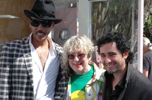 RuPaul, Allee Willis and John Lloyd Young Photo