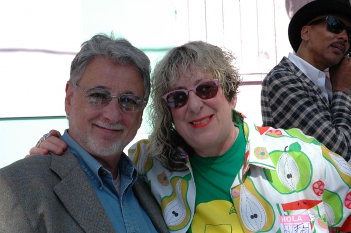 Barry Krost and Allee Willis at 