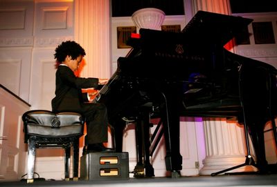 Kaufman Center's Special Music School Student Alex Adou Photo
