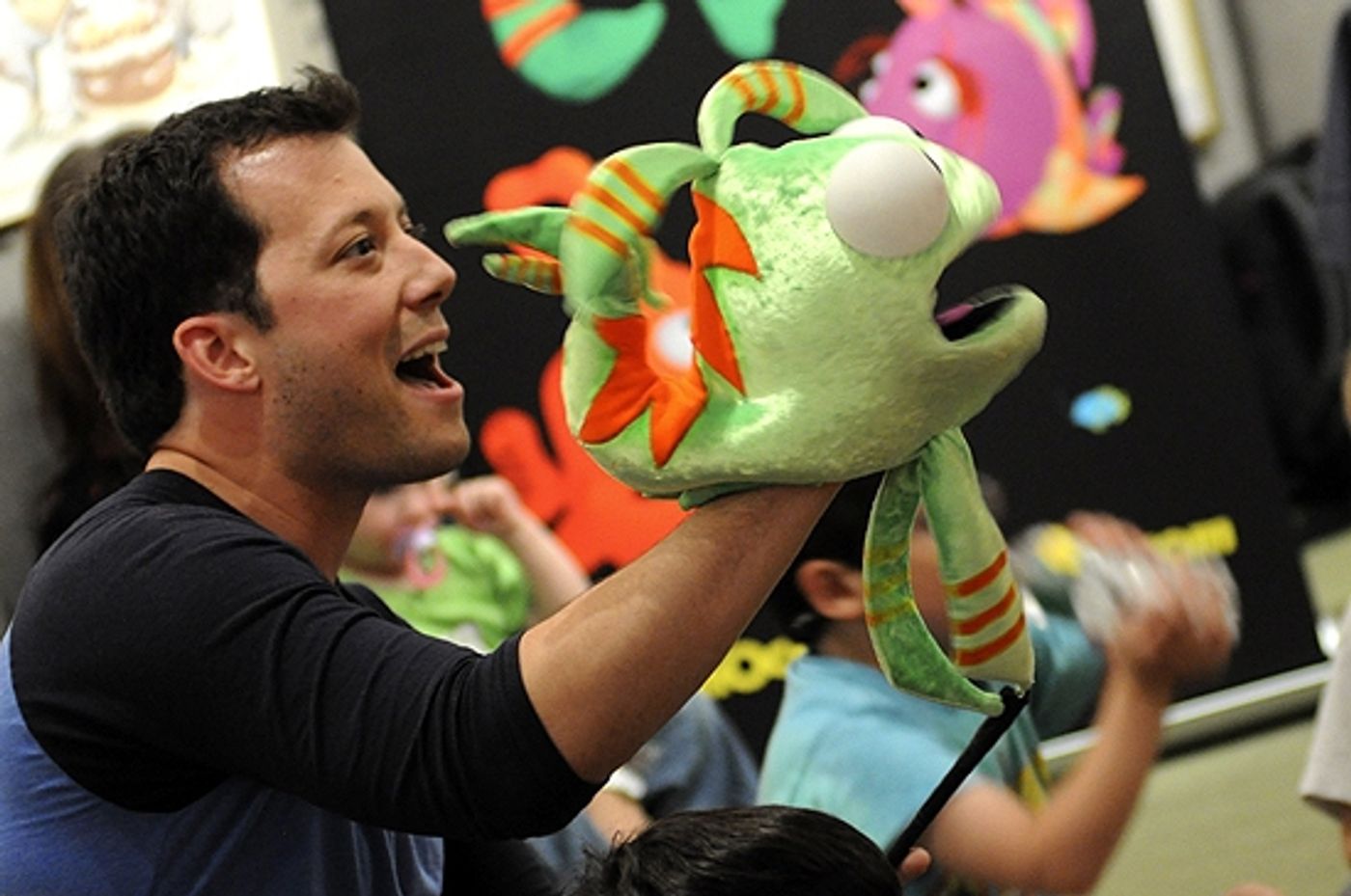 Photo Coverage: John Tartaglia and ImaginOcean Appear at Books of Wonder  Image