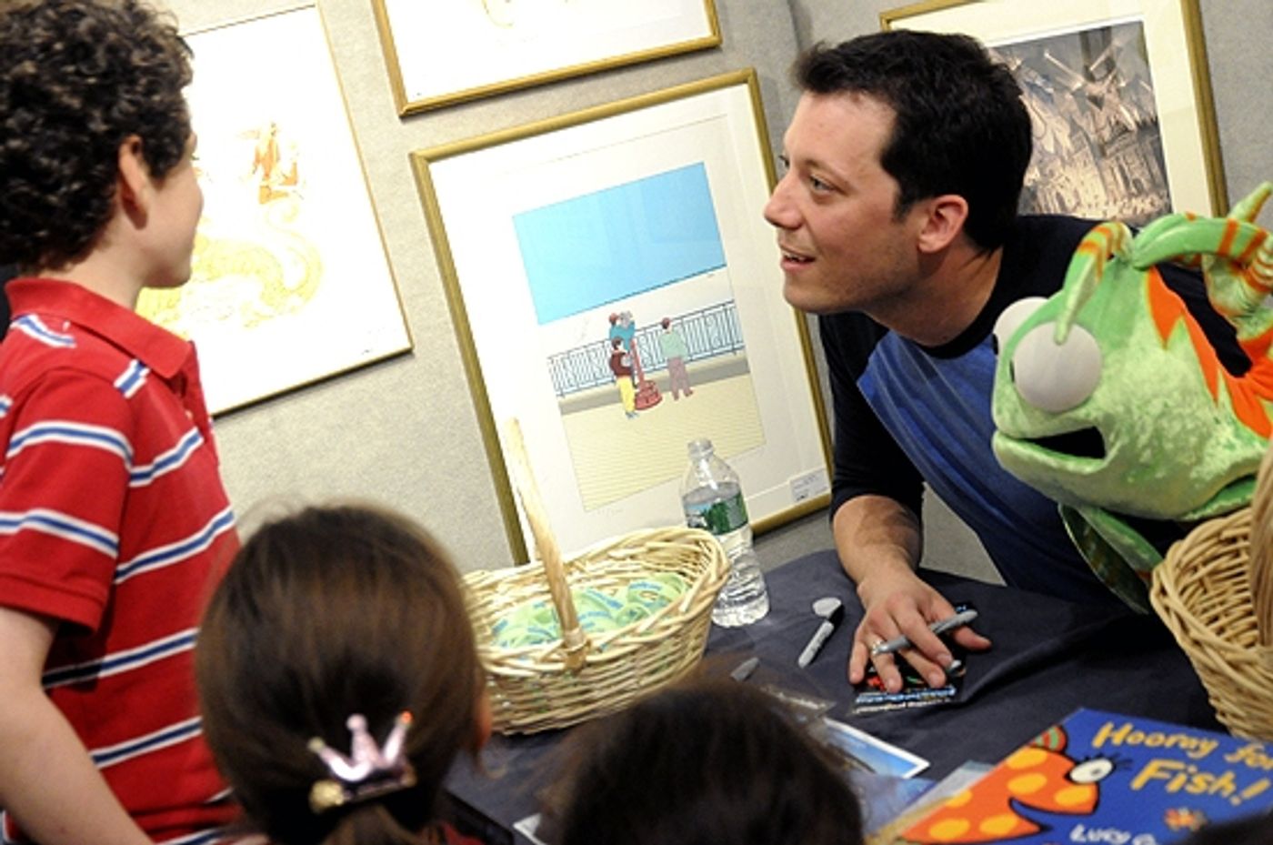 Photo Coverage: John Tartaglia and ImaginOcean Appear at Books of Wonder  Image