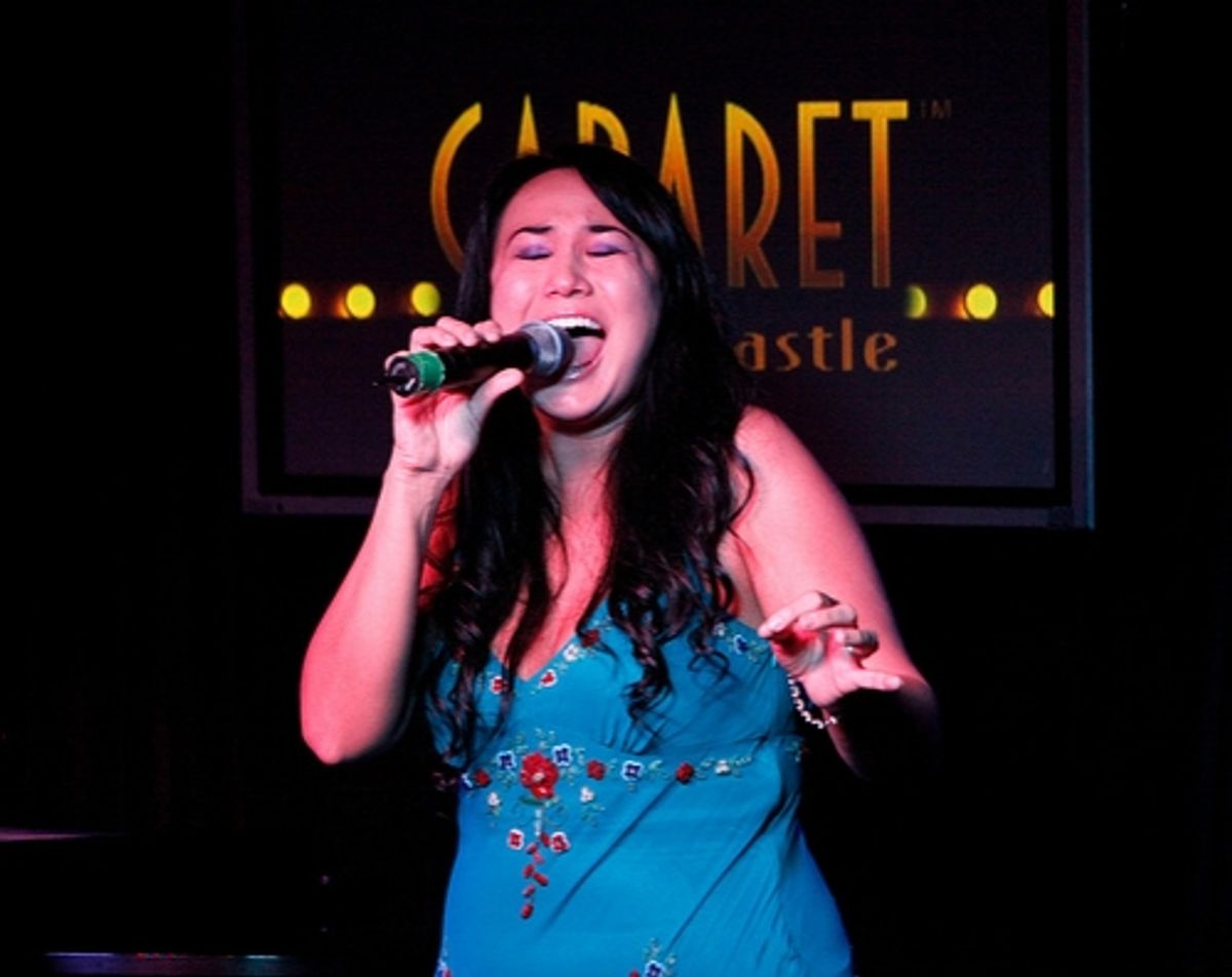 Ann Fraser Thomas at Shoshana Bean, Tracie Thoms, et al. Stop by Jim Caruso's Cast Party