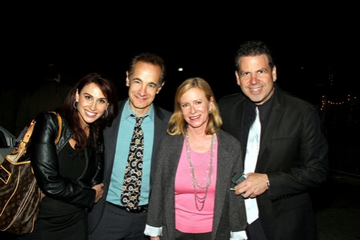Leslie Margherita, Jason Graae, Eve Plumb, and Michael Orland at 