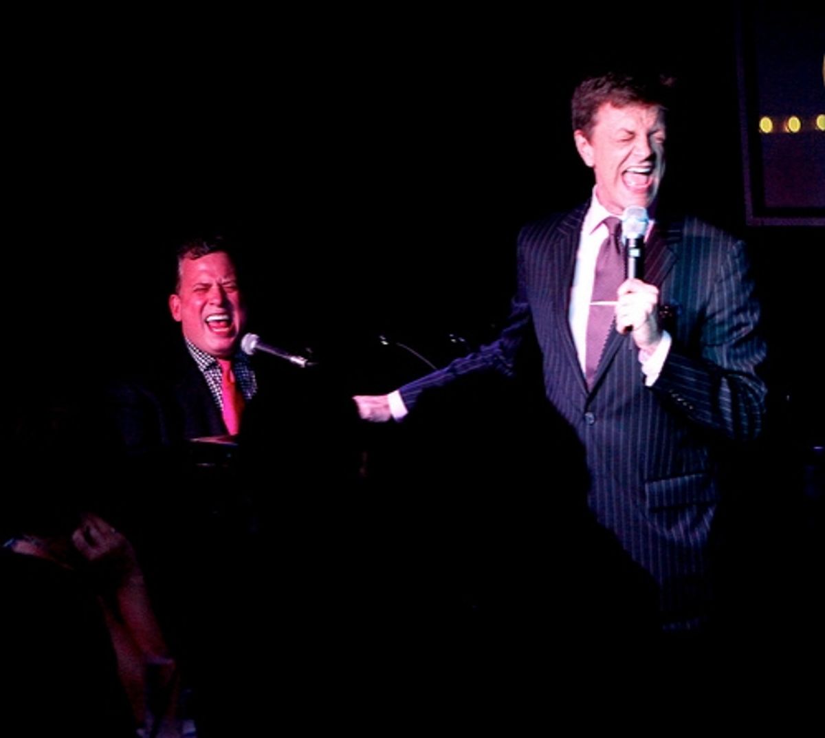 Billy Stritch and Jim Caruso at 