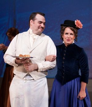 Timothy Hill as Louis and Kristine Fraelich as Dot @ BroadwayWorld Timothy Hill as Louis and Kristine Fraelich as Dot Photo