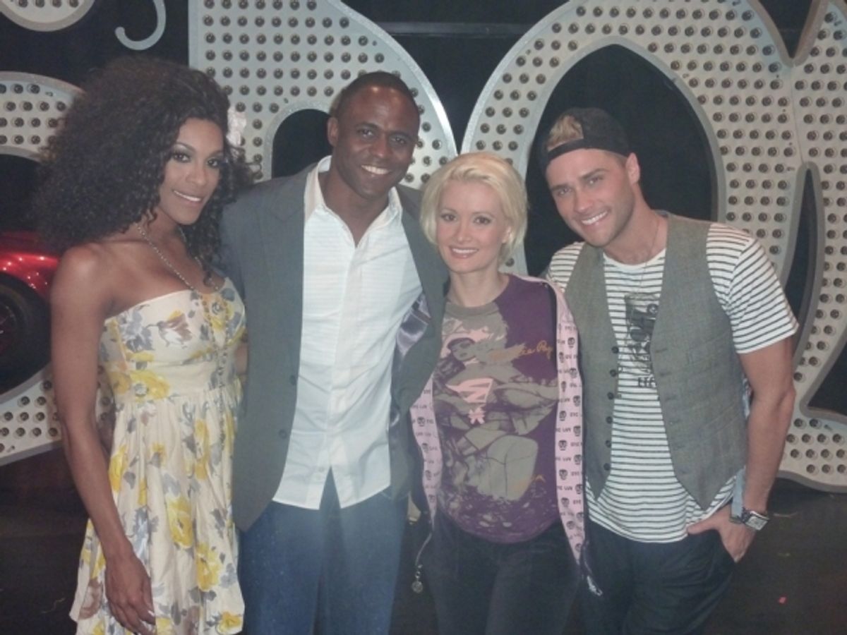 Cheaza, Wayne Brady, Holly Madison and Josh Strickland at 
