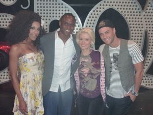 Cheaza, Wayne Brady, Holly Madison and Josh Strickland Photo