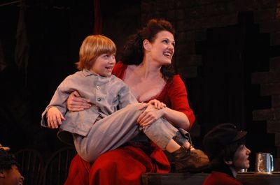 Joseph Serafini and Kate Shindle Photo