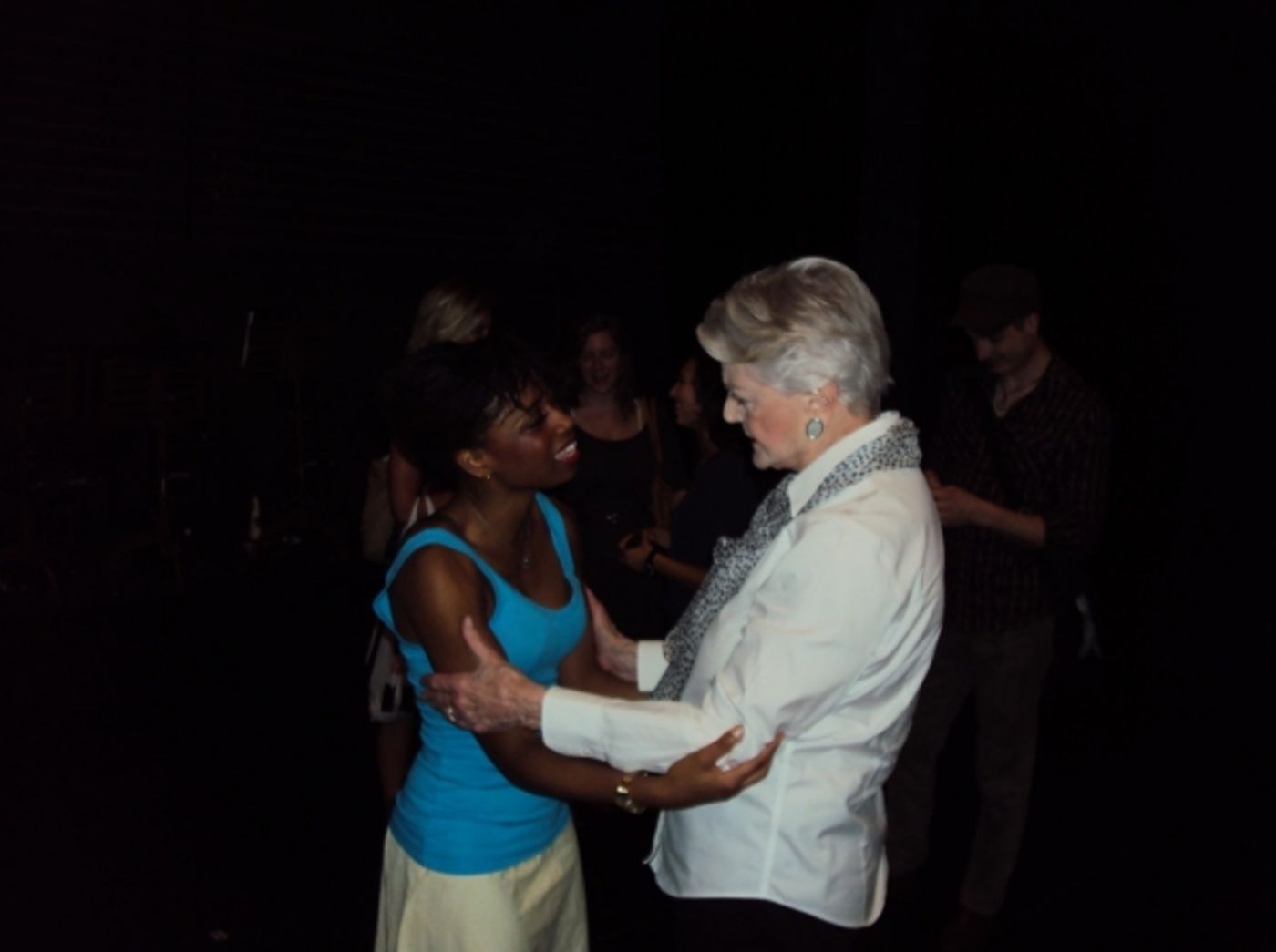 Photo Flash: Angela Lansbury Visits MEMPHIS!  Image