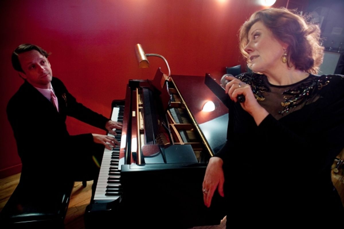  Mike Iveson (Composer) and Lynne McCollough (Linda) at 