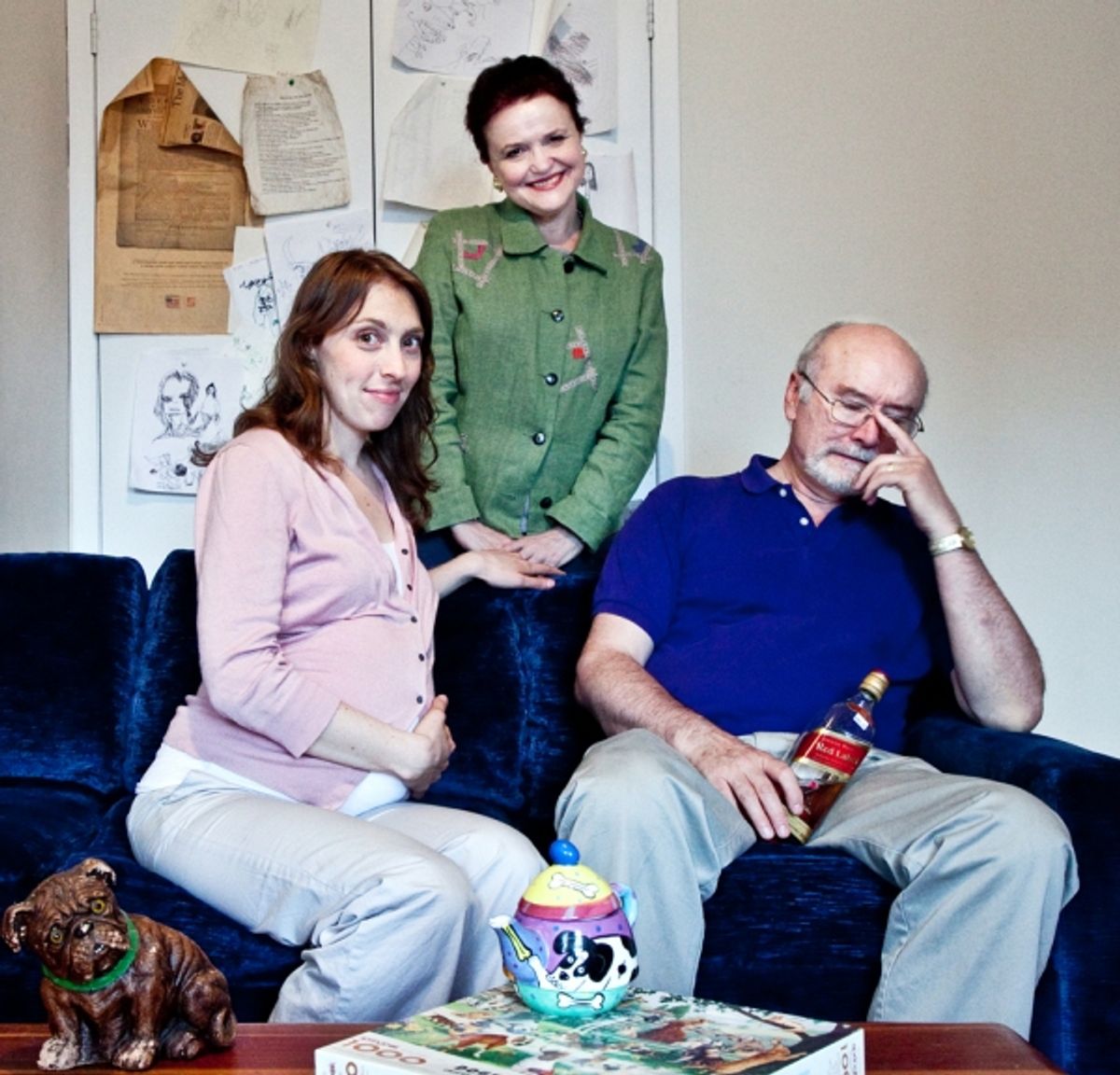 Crystal Finn (Katie), Charlotte Booker (Dorothy), and Edward James Hyland (Hugh) at 