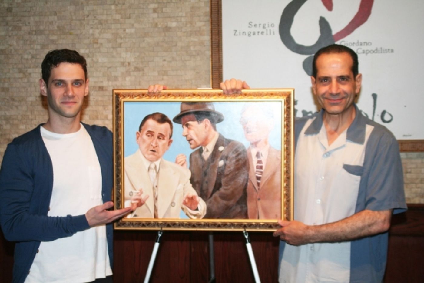 Photo Coverage: Tony's di Napoli Honors LEND ME A TENOR on Portait Wall of Fame  Image