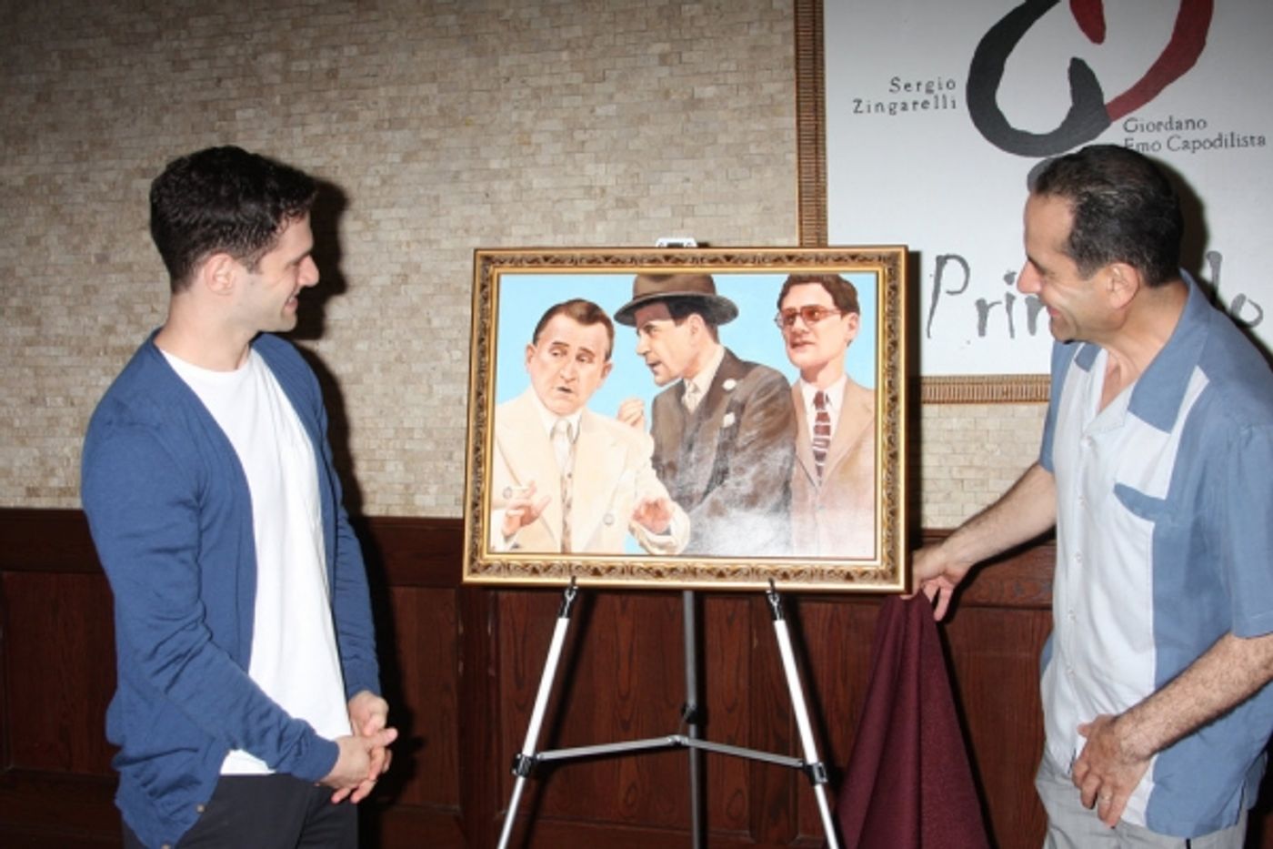 Photo Coverage: Tony's di Napoli Honors LEND ME A TENOR on Portait Wall of Fame  Image