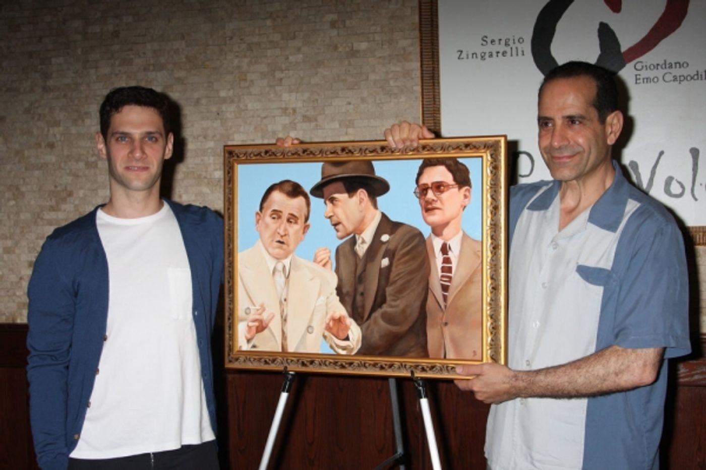 Photo Coverage: Tony's di Napoli Honors LEND ME A TENOR on Portait Wall of Fame  Image