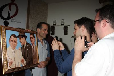 Tony Shalhoub, Justin Bartha and Jay Klaitz Photo