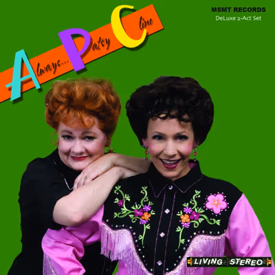 Charis Leos as Louise Seger, Jenny Lee Stern as Patsy Cline Photo
