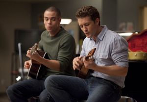 Mark Salling and Matthew Morrison Photo