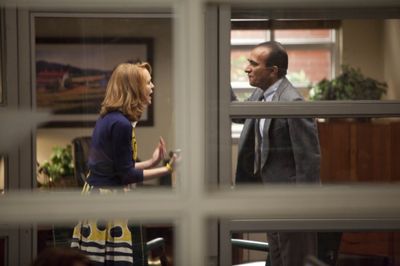 Jayma Mays and Iqbal Theba Photo