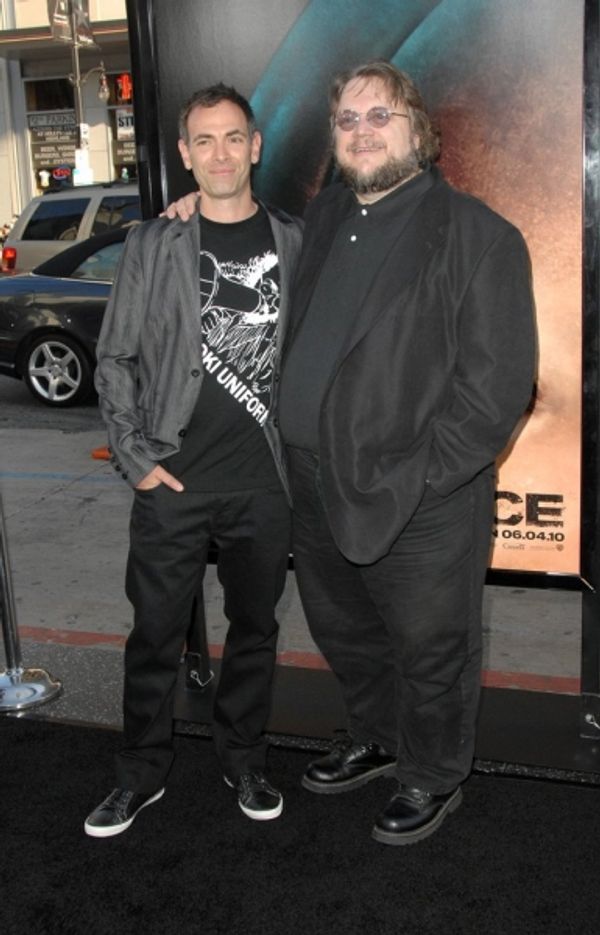 Vincenzo Natali and Guillermo Del Toro  Photo