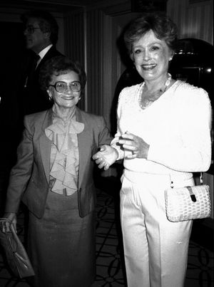 Estelle Getty and Rue McClanahan, September 1, 1984 Photo