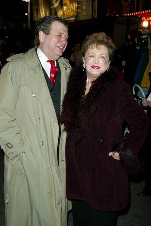 Rue McClanahan and Husband Morrow Wilson, January 9, 2003 Photo