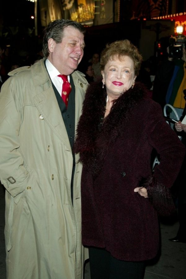 Rue McClanahan and Husband Morrow Wilson, January 9, 2003 Photo