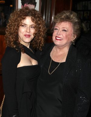 Bernadette Peters and Rue McClanahan, February 19, 2009 Photo