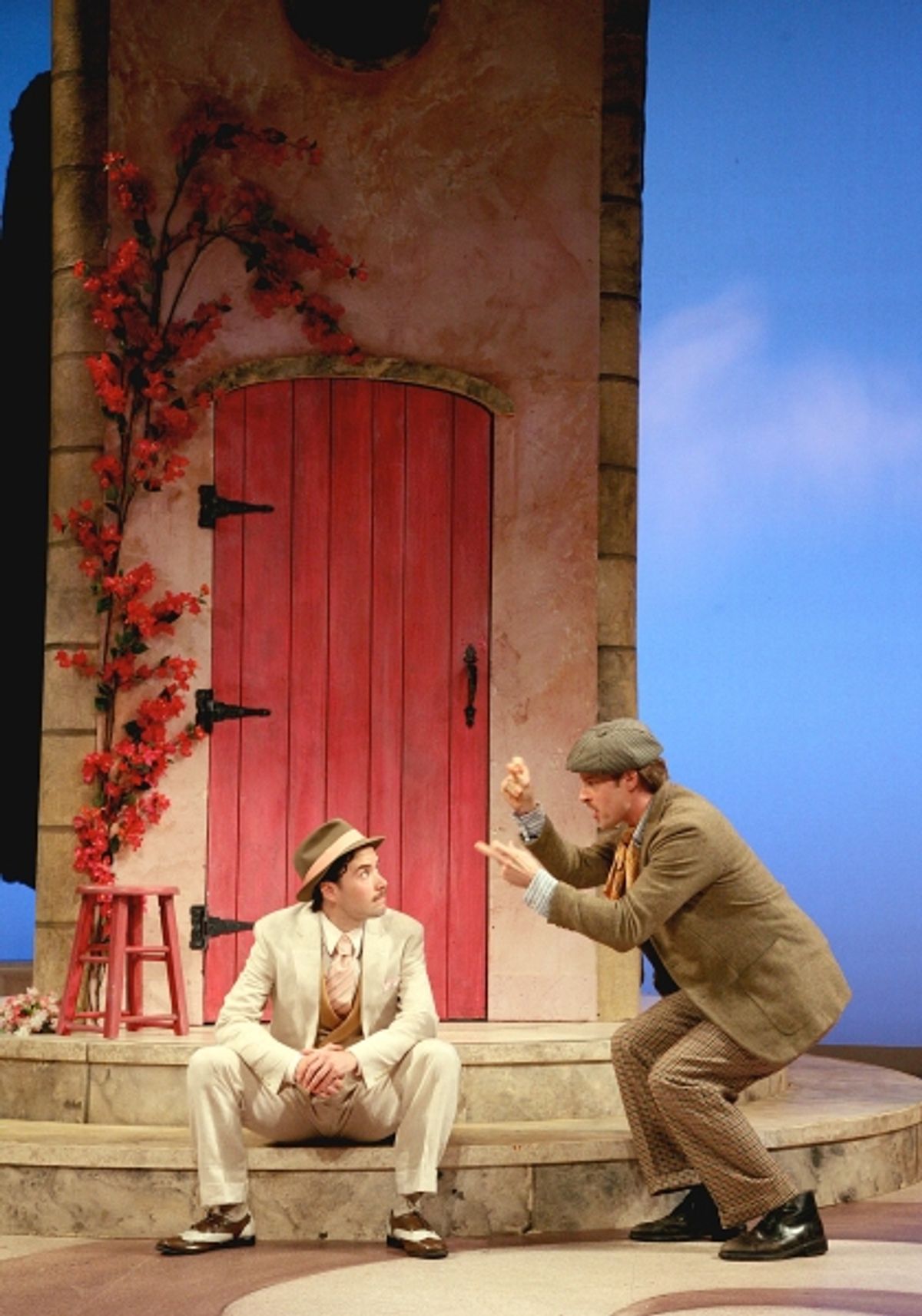 Jon Barker and Jack Moran at 