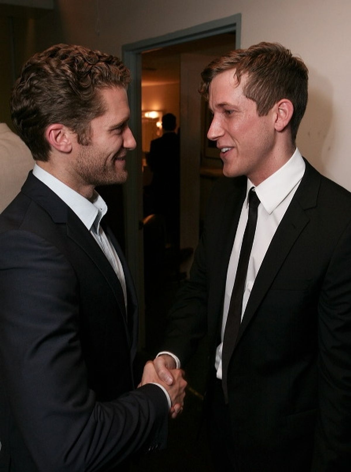 Matthew Morrison and Anderson Davis at 
