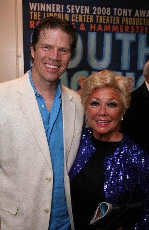 Rod Gilfry (L) and actress Mitzi Gaynor  Photo
