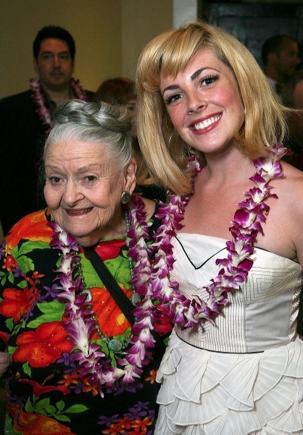 Roslynd Lowe Mass (L) (Original Broadway cast) and cast member Kate Fahrner Photo