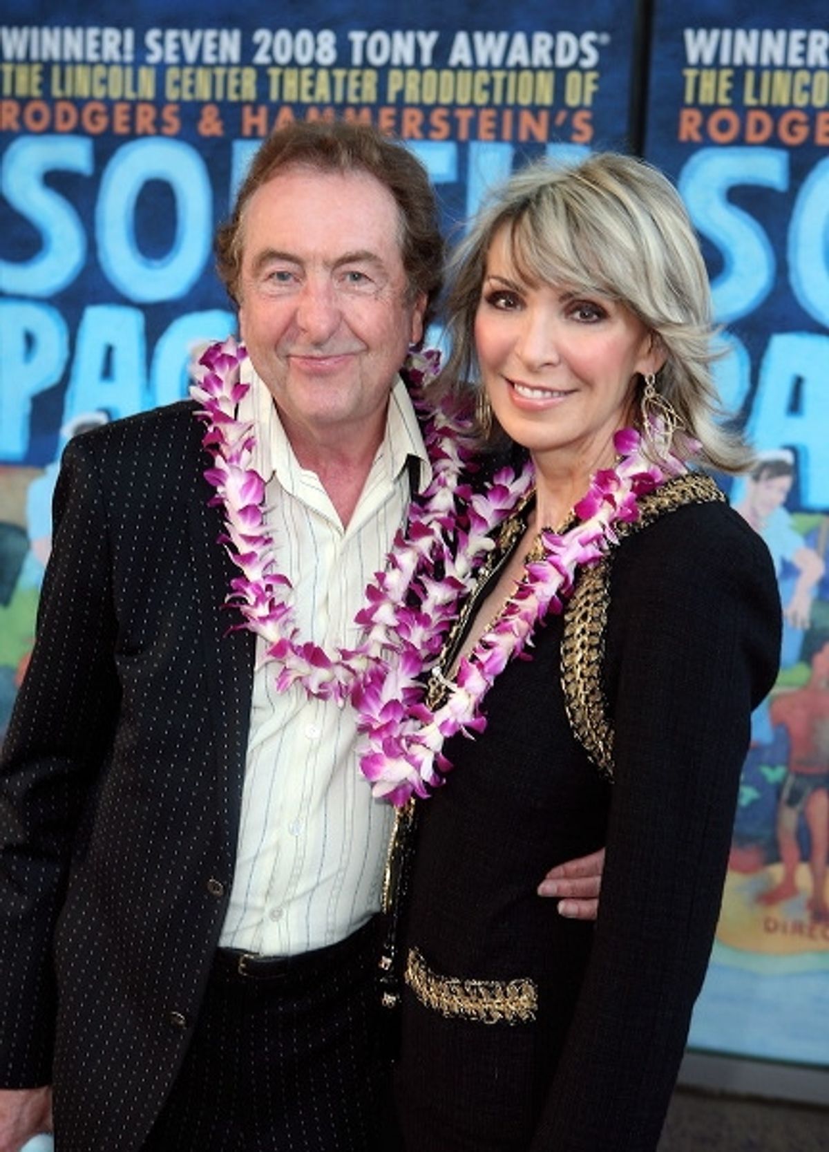 Eric Idle and Tania Kosevich Idle  at 