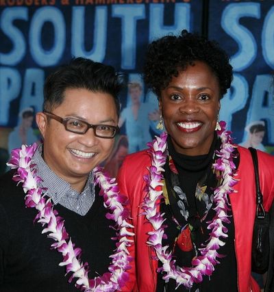 Alec Mapa (L) and Charlyne Woodard Photo
