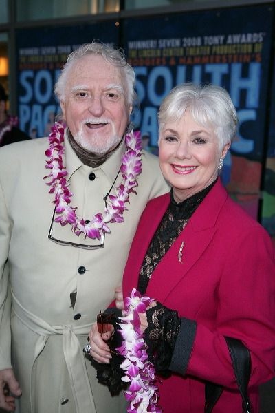 Marty Ingels (L) and actress Shirley Jones  Photo