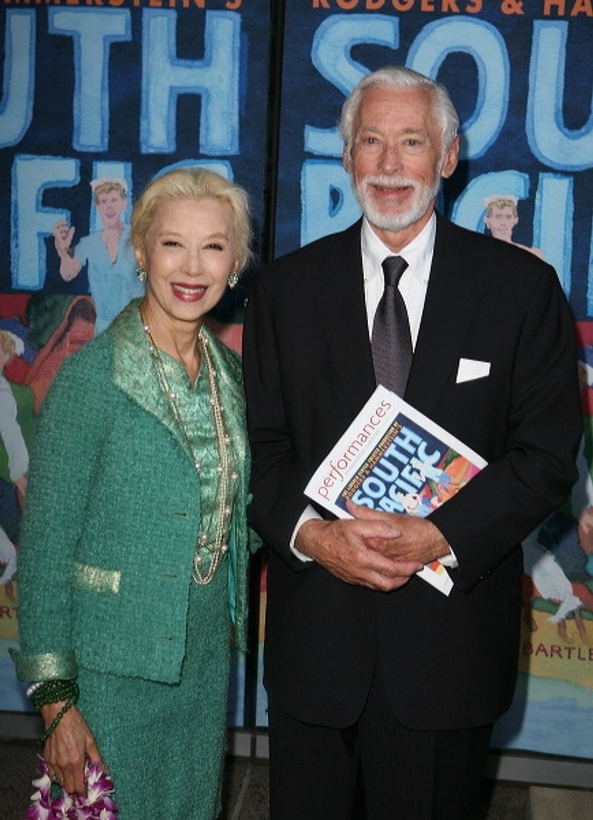 France Nuyen (L) and John Kerr at 