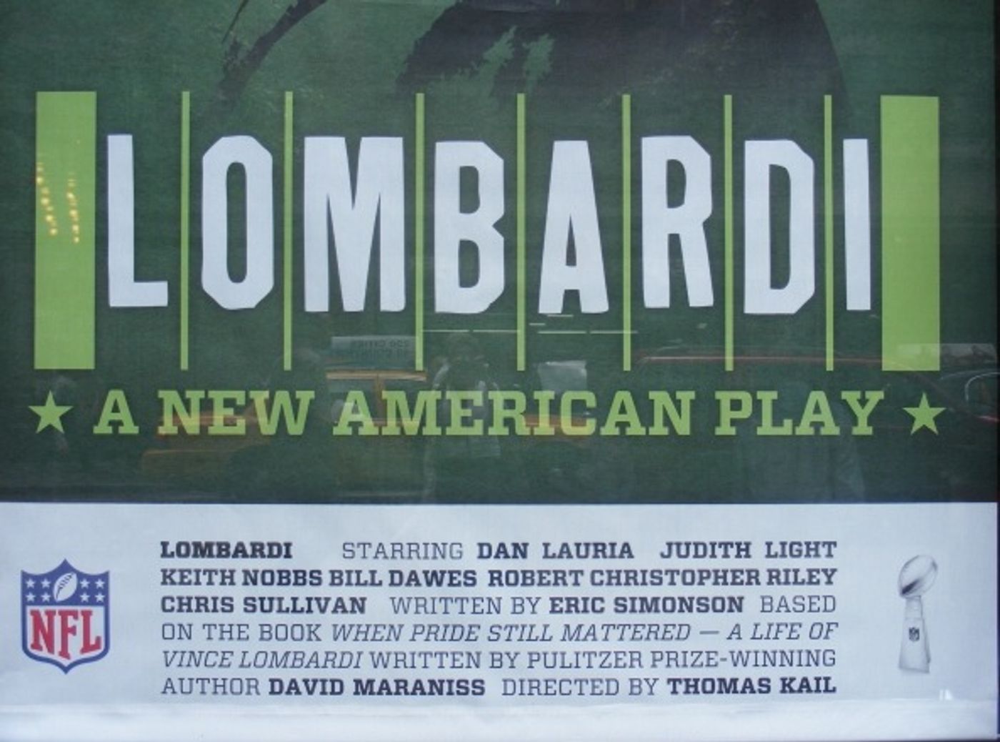 Photo Coverage: LOMBARDI Debuts Window Display at Circle in the Square Theatre on Broadway Photo Coverage: LOMBARDI Debuts Window Display at Circle in the Square Theatre on Broadway Image