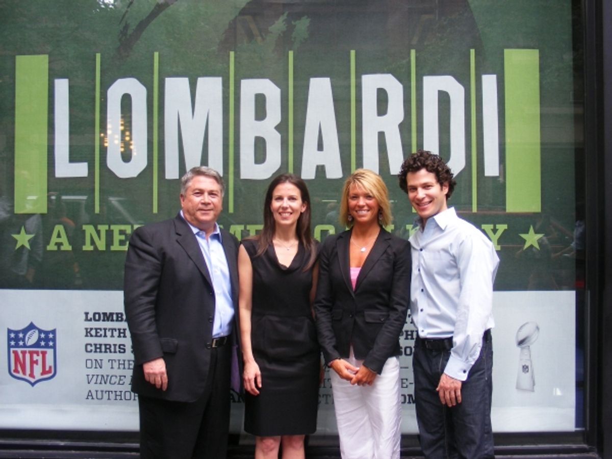 Tony Ponturo, Fran Kirmser, Tracy Perlman and Thomas Kail at 