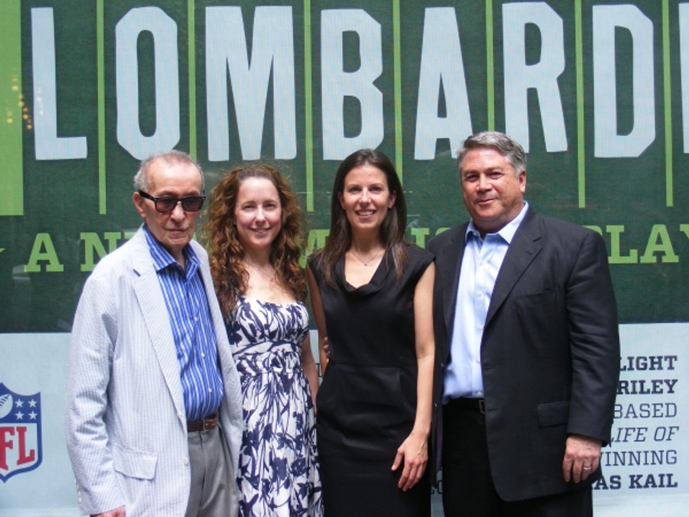 Photo Coverage: LOMBARDI Debuts Window Display at Circle in the Square Theatre on Broadway Photo Coverage: LOMBARDI Debuts Window Display at Circle in the Square Theatre on Broadway Image