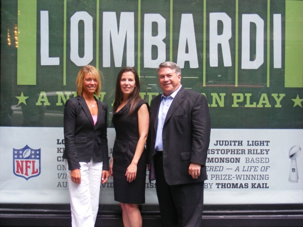 Tracy Perlman, Fran Kirmser and Tony Ponturo at 