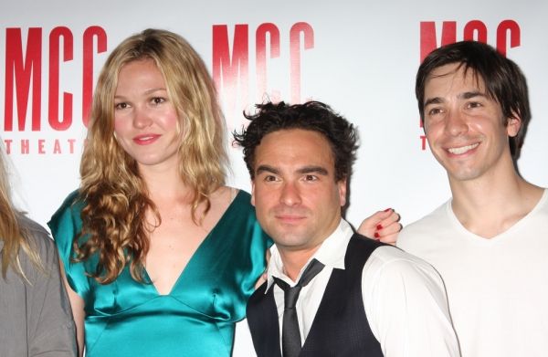 Julia Stiles, Johnny Galecki, and Justin Long Photo