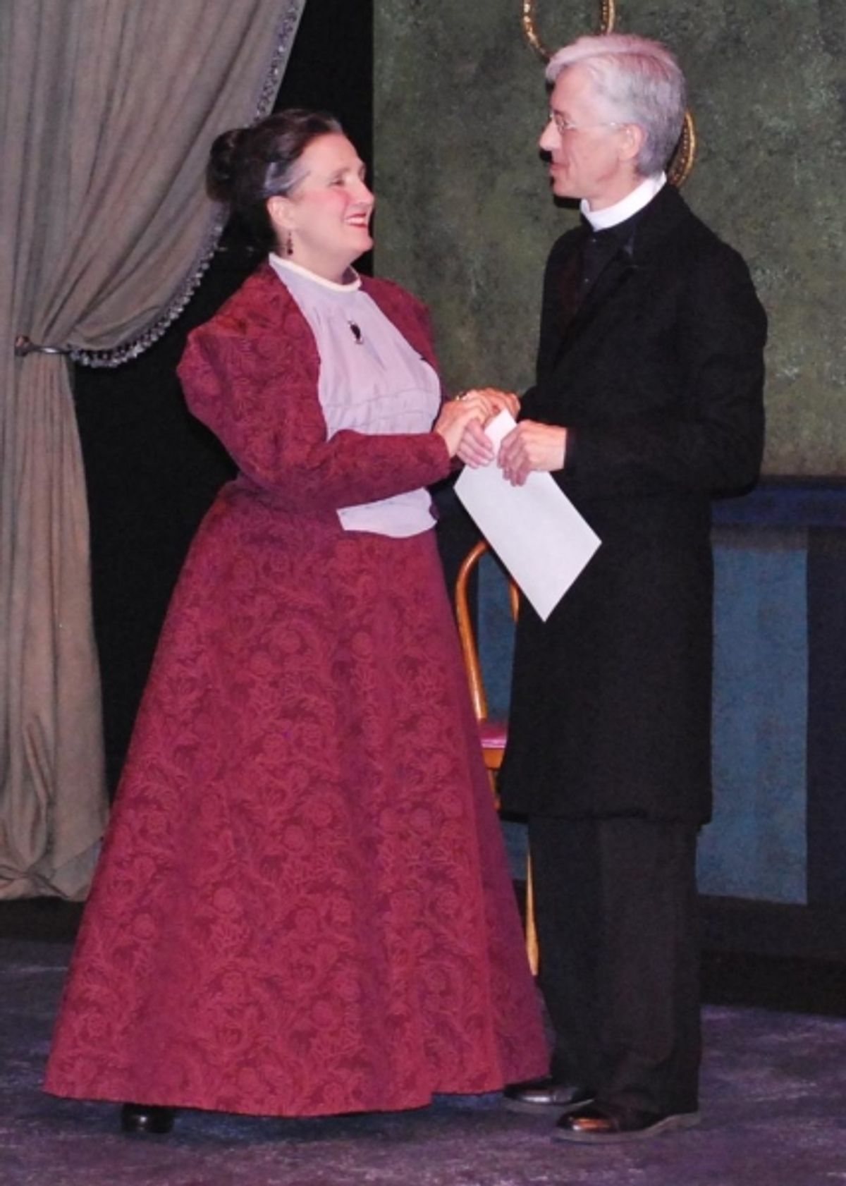 Gari L. Williams (L) and Jon Lindley at 