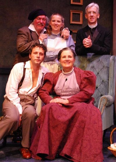 David Strohmeyer, Gari L. Williams (Back row, L to R) Bernard Wurger, Kari Ann Stamat Photo