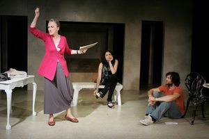 Kathleen Chalfant, Najla Said, and Brendan Donaldson Photo